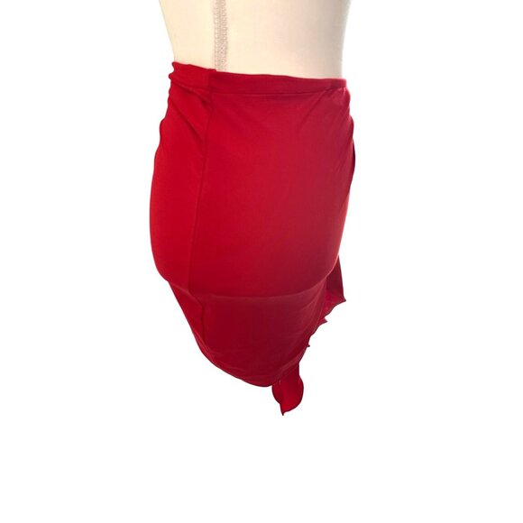 Lovers and Friends Cordelia Mini Skirt in Red & Pink Small New Womens Flower - Picture 7 of 12